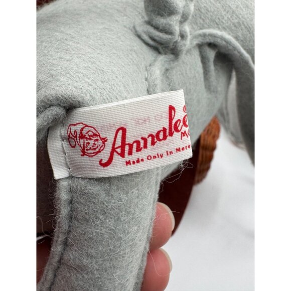 Vintage Annalee Mobilitee Pilgrim Mouse Dolls With Baskets Thanksgiving - Picture 8 of 11